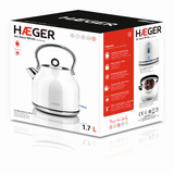 Haeger Art Deco White